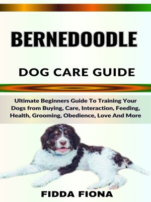 cover image of BERNEDOODLE DOG CARE GUIDE